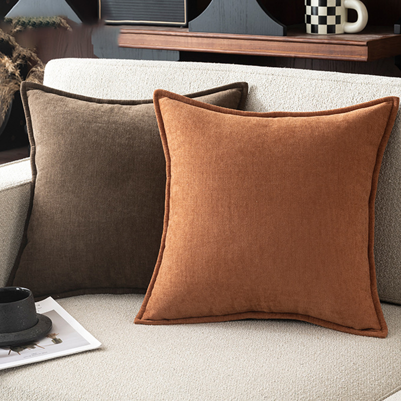 Pillow Cover 20X20 - Capas de Almofadas Retro em Chenille