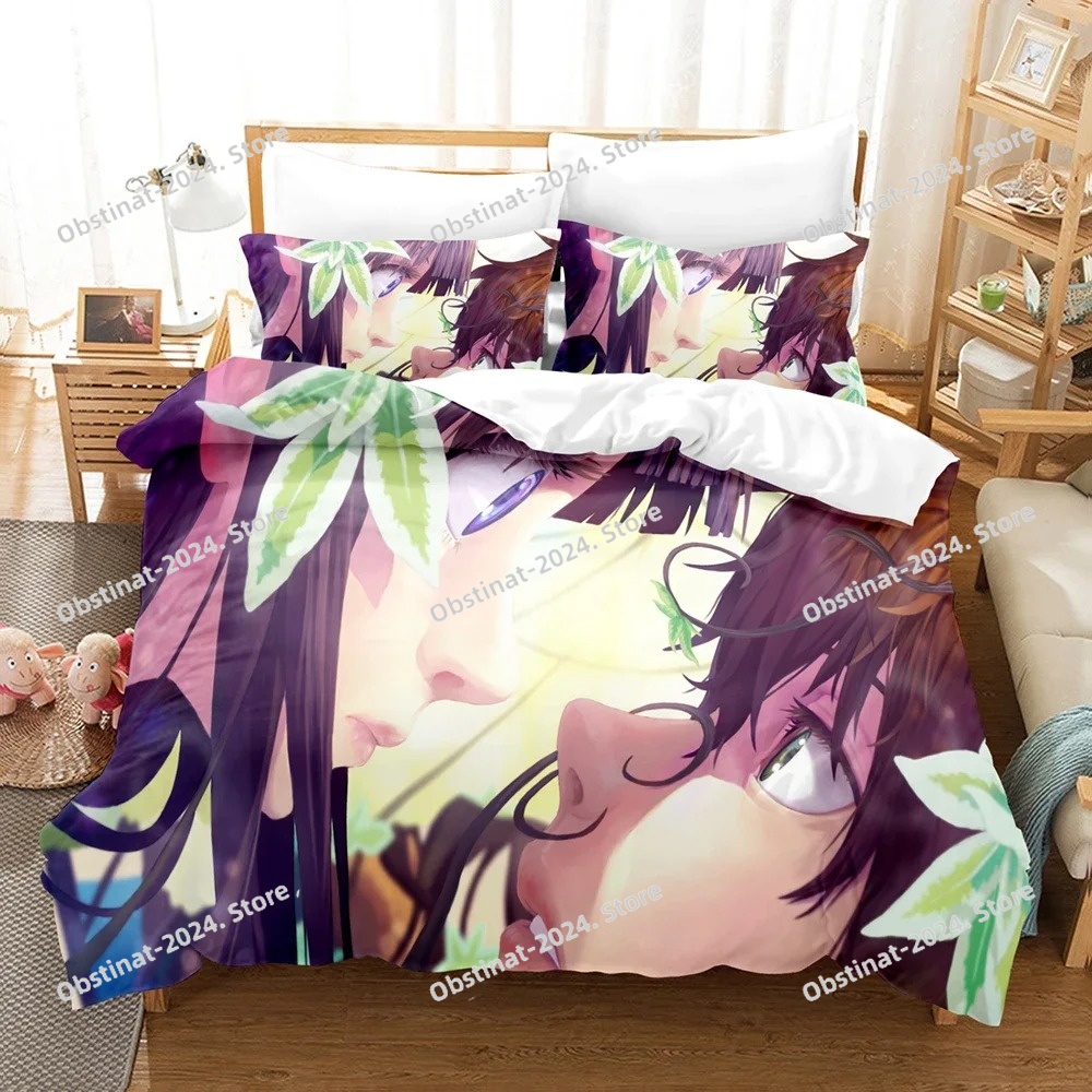 Home Textiles Bedding - Anime frutas cesta conjuntos de cama