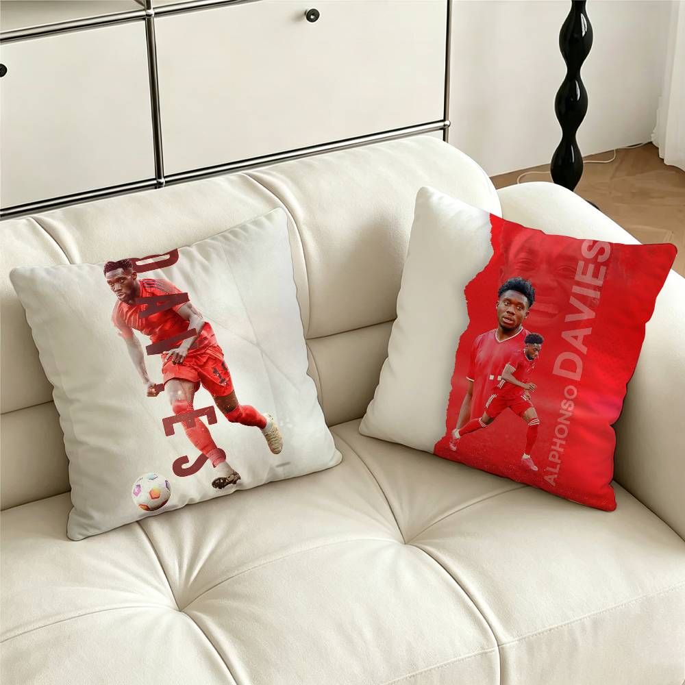 Home Textiles Canada - Capa de Almofada Canada A-Alphonso D-Davies