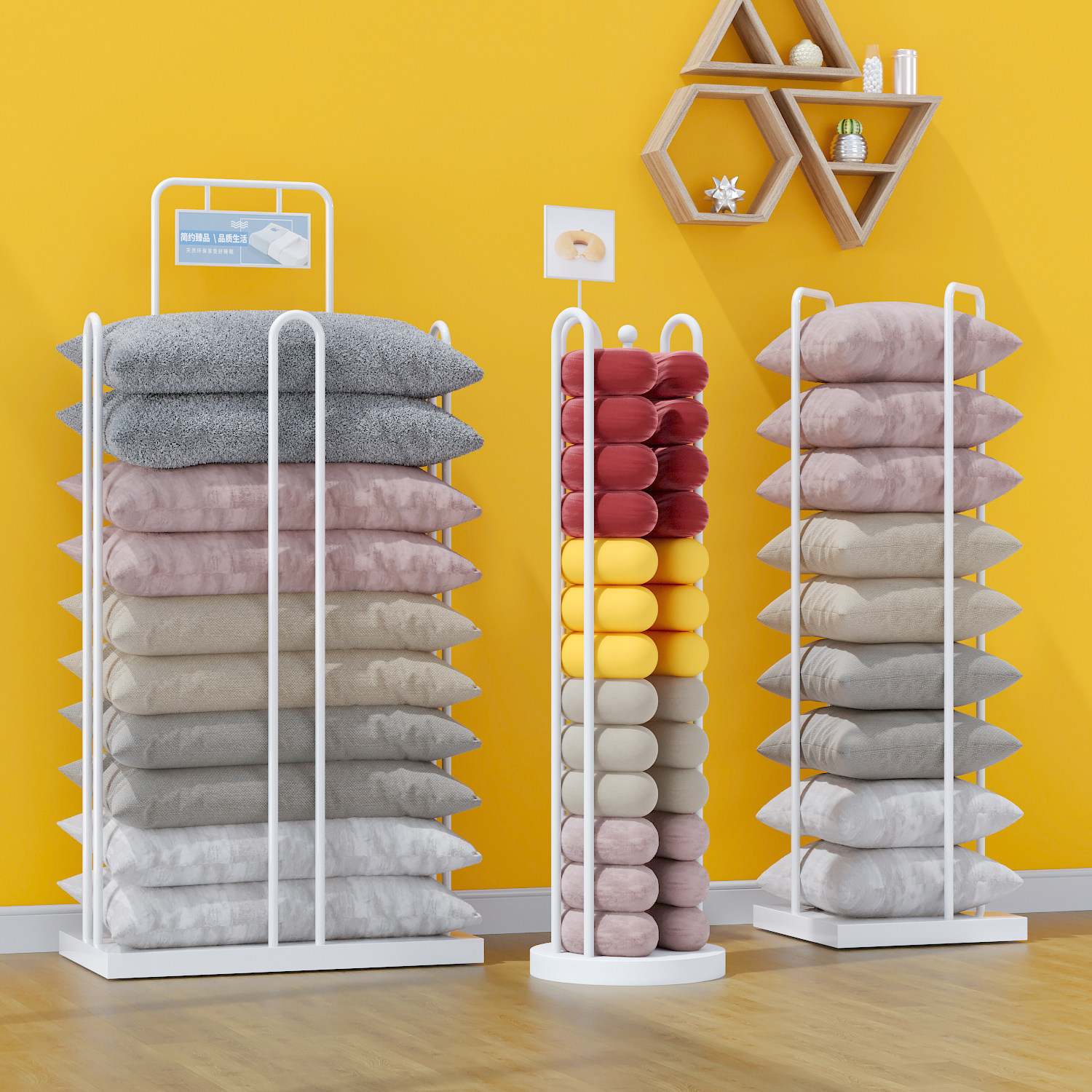 Home Textiles Direct - Expositor de Têxteis para Casa, Estante