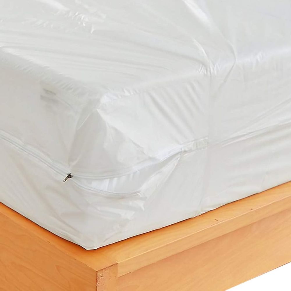 Mattress Protector Waterproof - Protetor de Colchão Plástico com Zíper