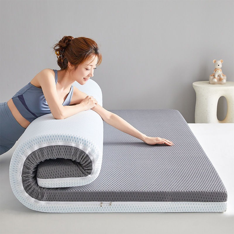 Memory Foam Topper - Colchão de Espuma Viscoelástica com Capa