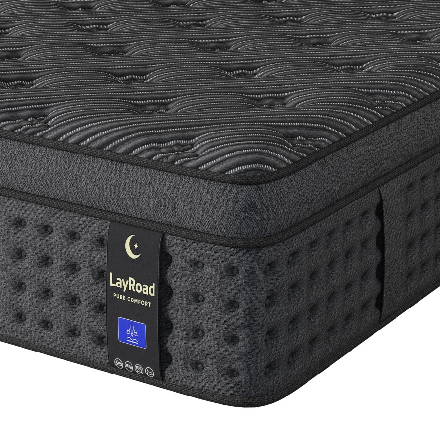 Memory Foam Topper - Colchão Híbrido de Espuma Viscoelástica de