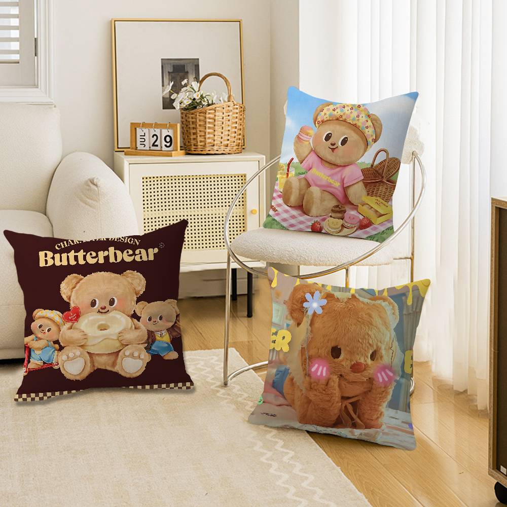 Home Textiles And Furnishing - Capa de Almofada Urso B-butter Fofo