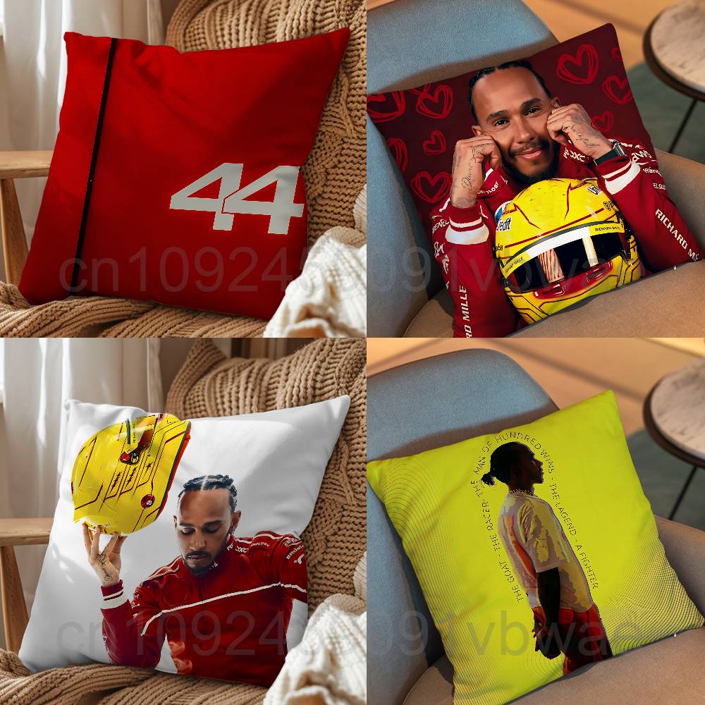 Home Textiles Canada - Capa de Almofada Quadrada Lewis Hamilton