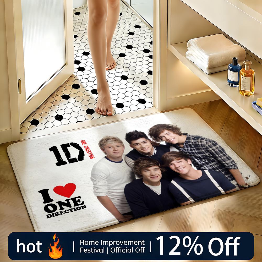 Home Textiles Direct - Tapete Macio Absorvente Antiderrapante One Direction