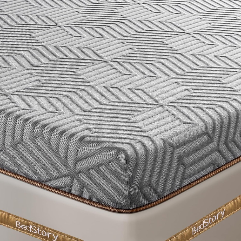 Memory Foam Topper - Colchão firme de tamanho completo -