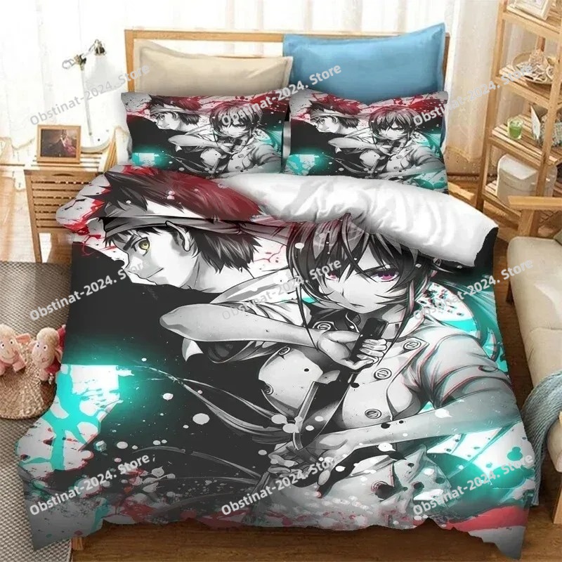 Home Textiles Bedding - 3D Anime Food Wars! Conjunto de
