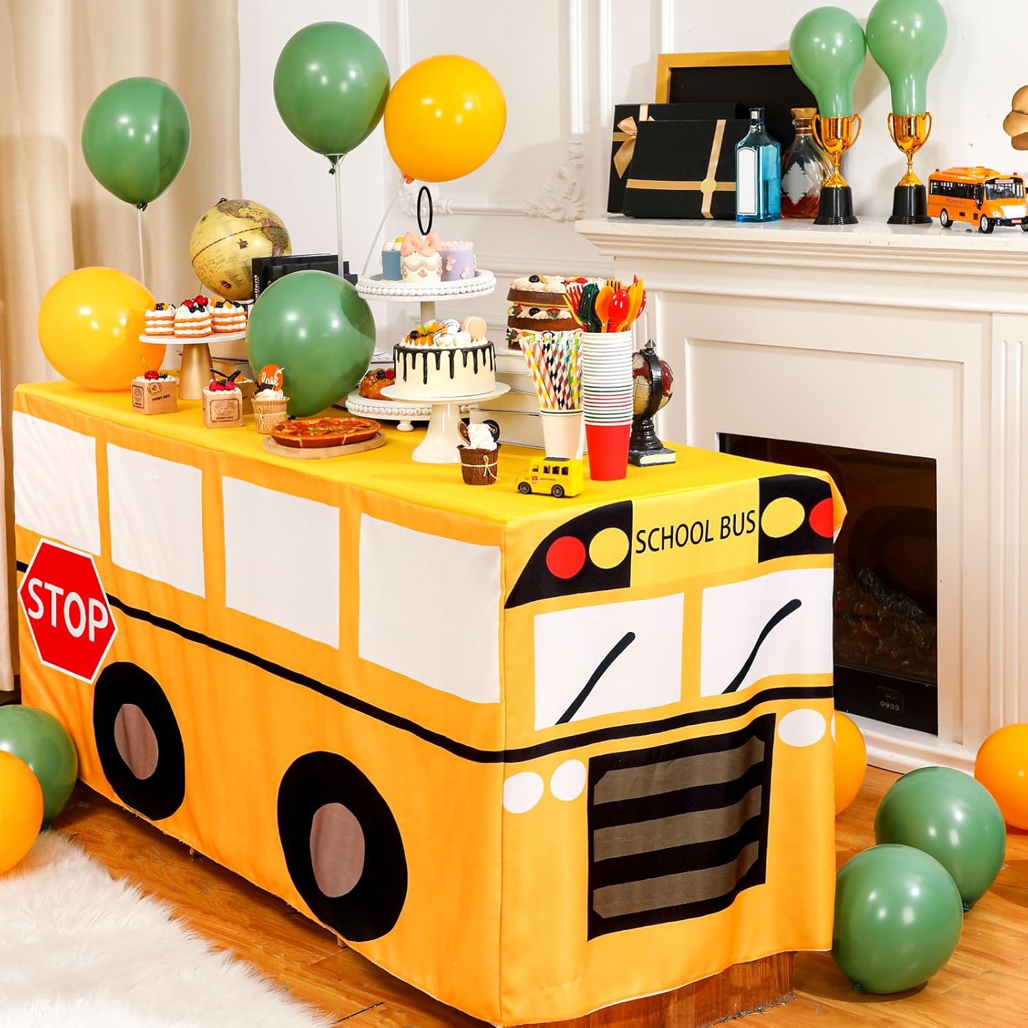 Home Textiles Today News - Toalha de mesa de ônibus escolar