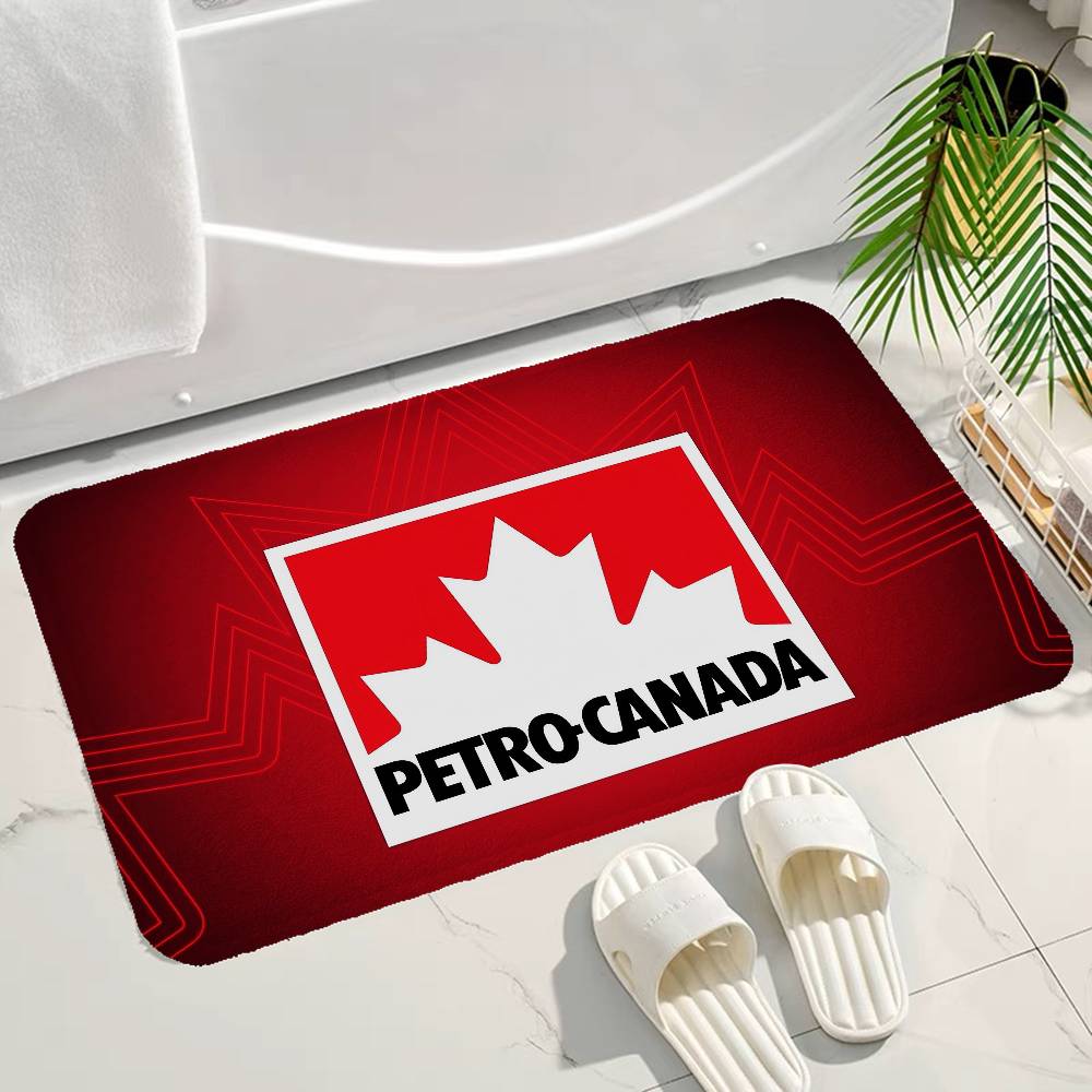 Home Textiles Canada - Tapete de chão com logotipo Petro