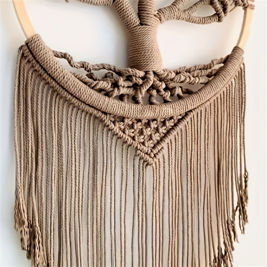 Árvore da vida macrame parede  - Home Textiles Discount avaliação e preço