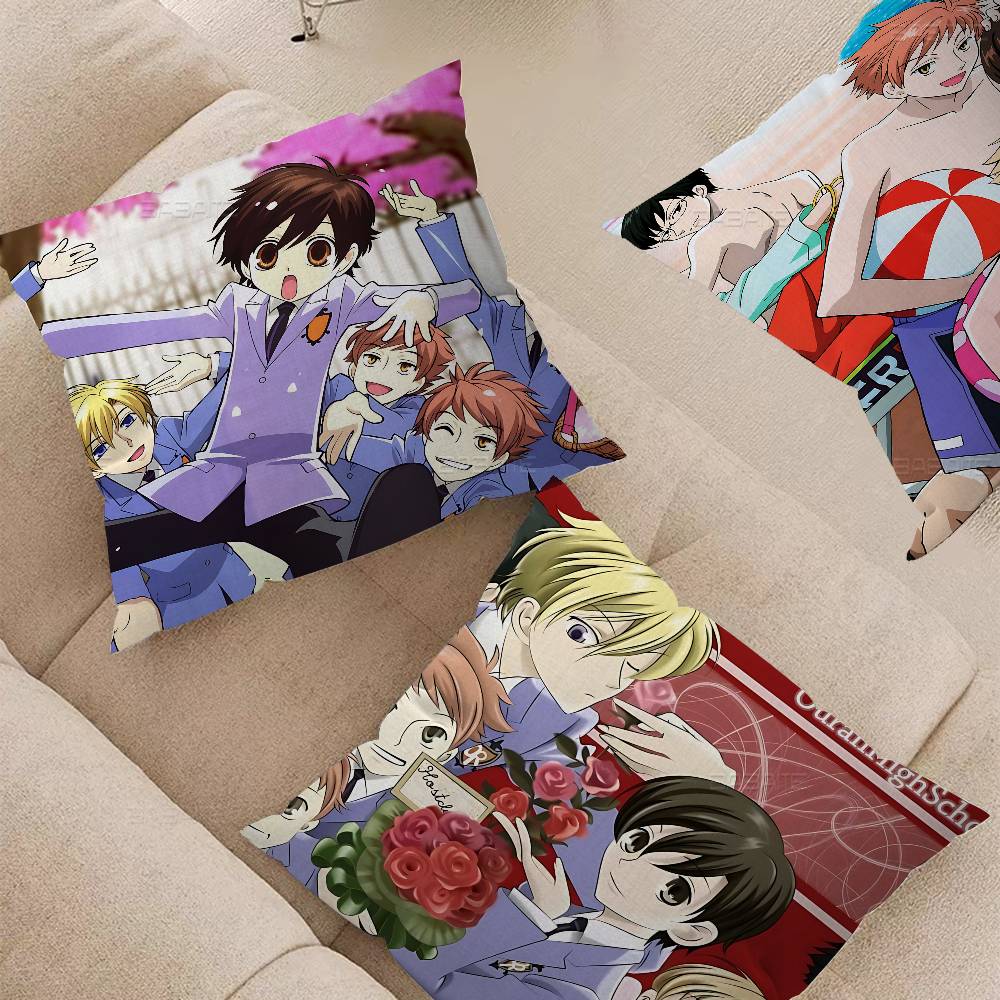 Capa de Almofada Anime Ouran H - Home Textiles And Furnishing avaliação e preço