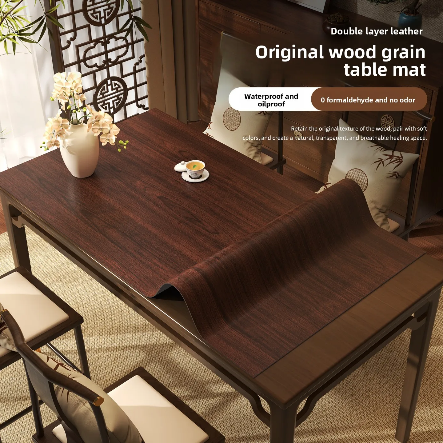 Nova Toalha de Mesa em Couro P - Home Textiles Today News avaliação e preço
