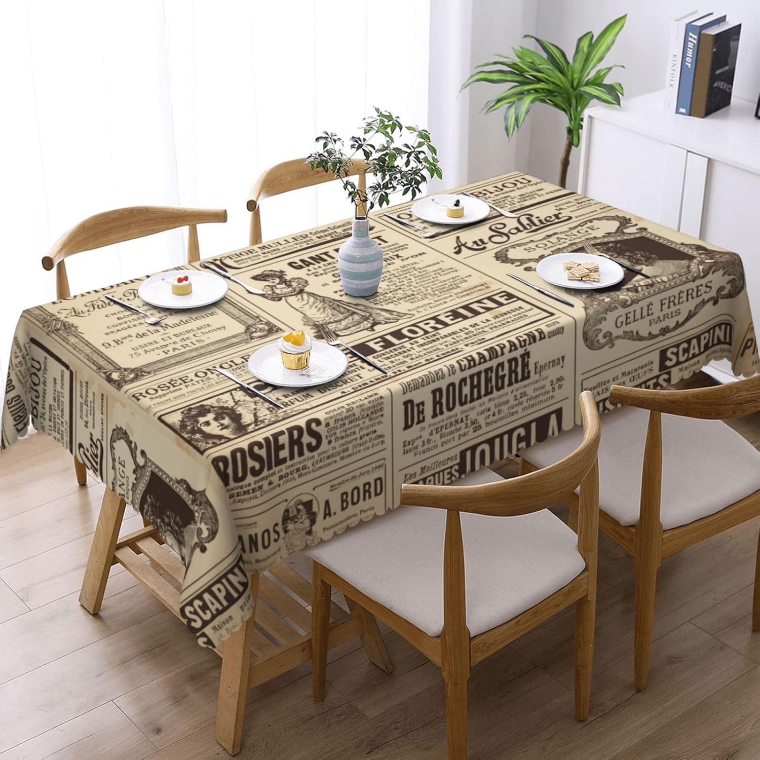 Toalha de Mesa Vintage com Est - Home Textiles News avaliação e preço