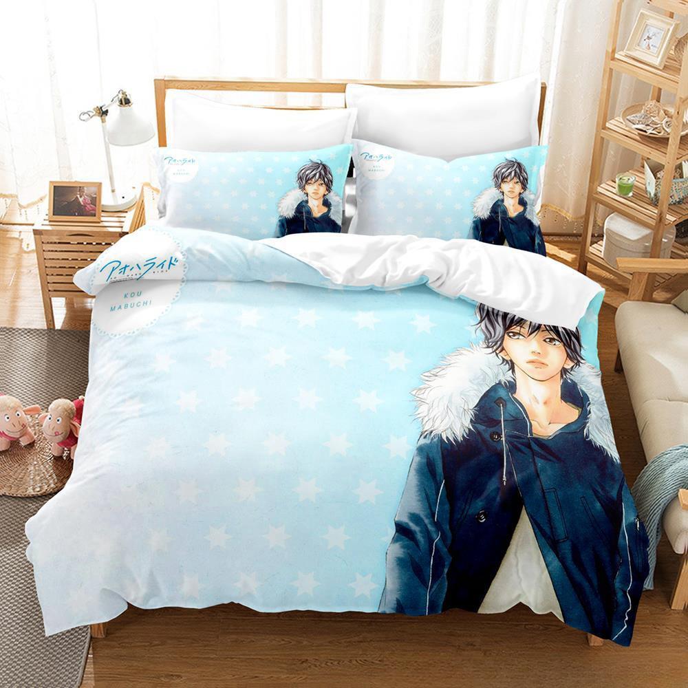 3d impressão anime ao haru pas - Home Textiles Bedding avaliação e preço