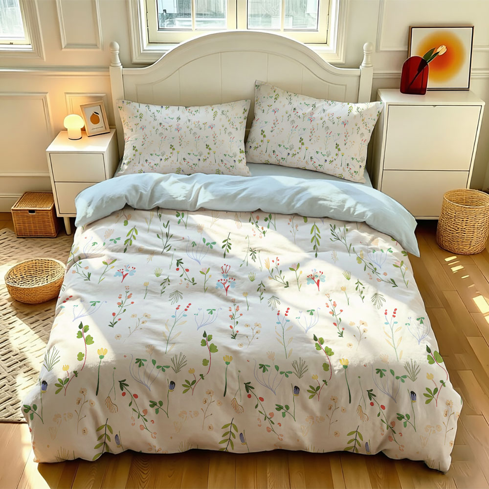 Conjunto de Capa de Edredom co - Home Textiles Bedding avaliação e preço