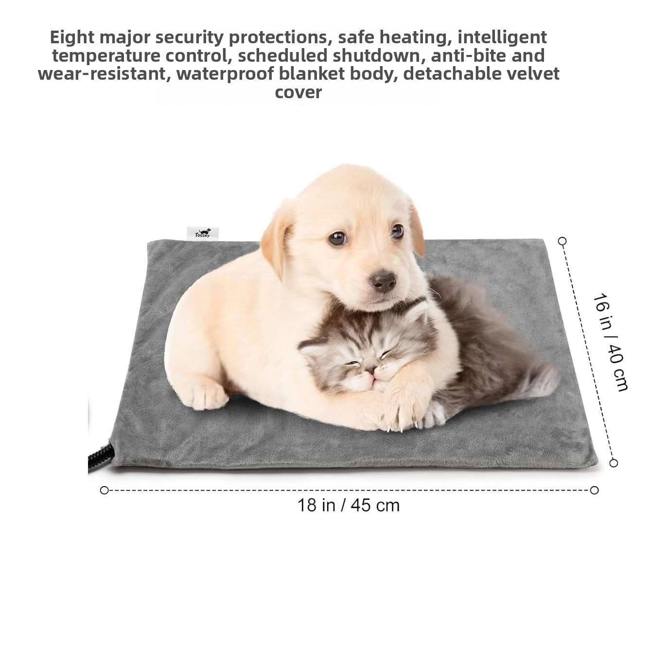 Manta elétrica para animais de - Heated Pad Electric avaliação e preço