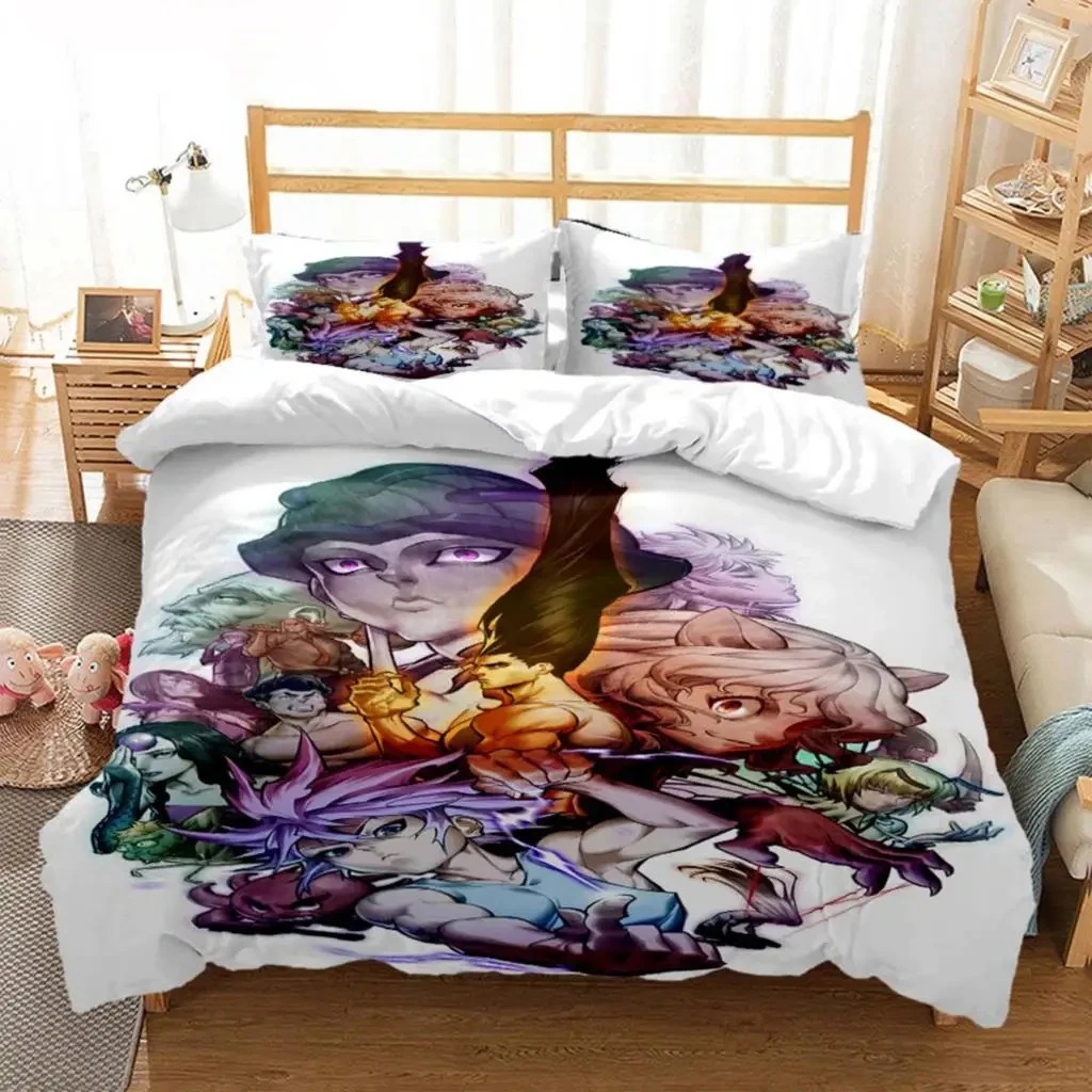 3d impressão anime hunter hunt - Home Textiles Bedding avaliação e preço