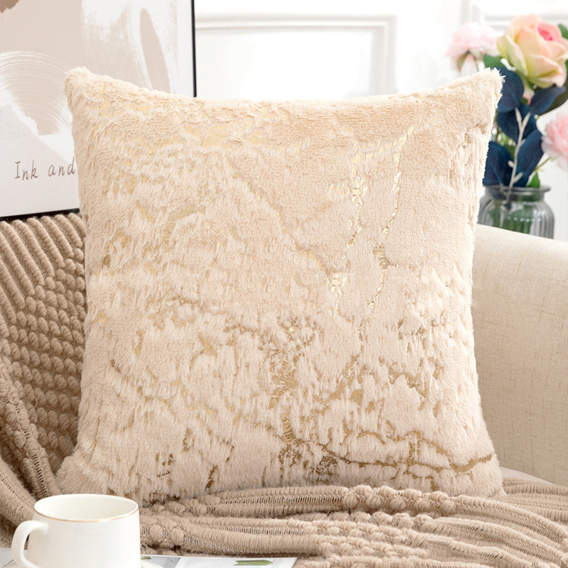 Capa de almofada de pele doura - Pillow Cover 20X20 avaliação e preço